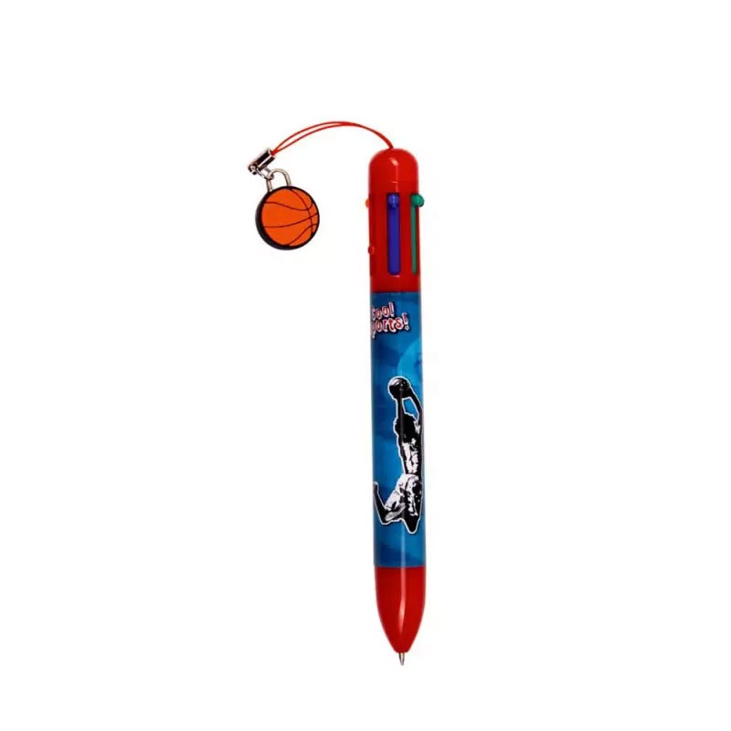 Cool Sports 6-farb-Kuli Kugelschreiber