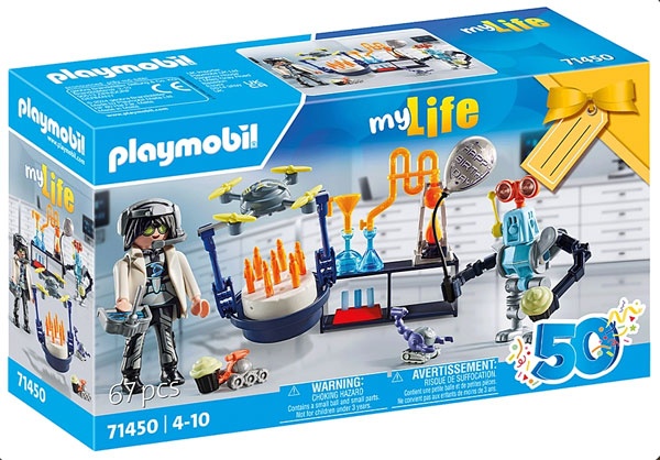 Playmobil my Life 71450 Forscher mit Robotern
