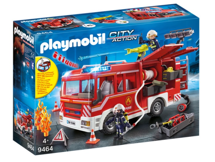 Playmobil 9464 City Action Feuerwehr-Rüstfahrzeug