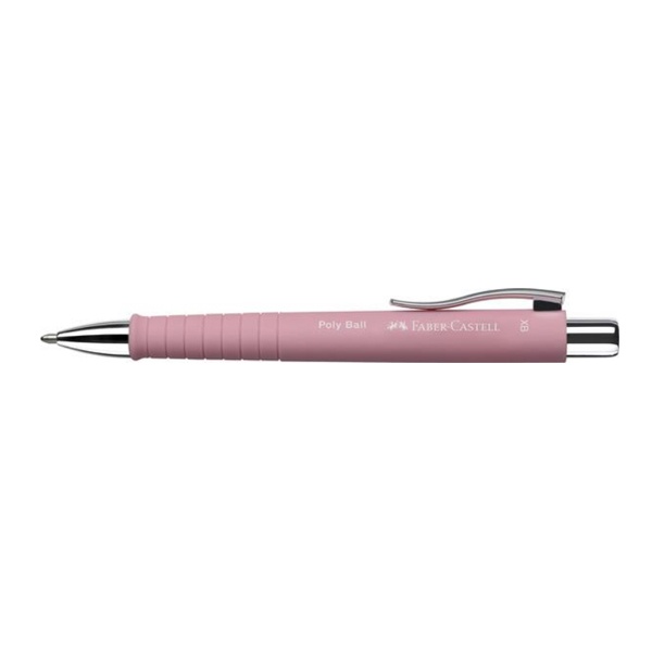 Faber Castell Ballpoint pen Poly Ball XB rose