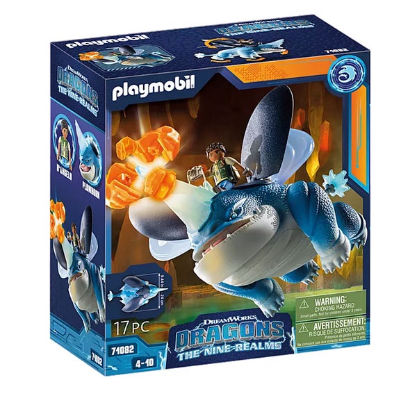 Playmobil Dragons  71082 - Plowhorn & DAngelo