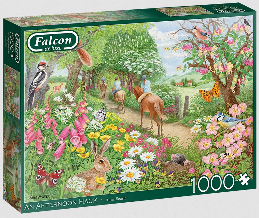 Jumbo Puzzle Falcon de luxe An Afternoon Hack 1000 Teile