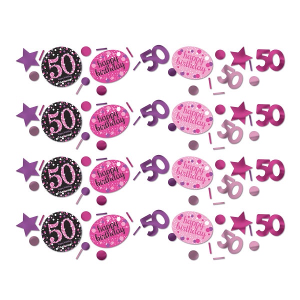Konfetti 50 Sparkling Celebration Pink