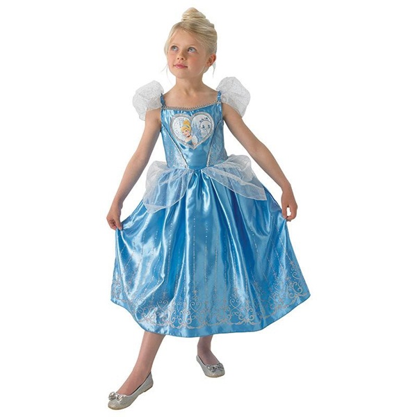 Kostüm Cinderella Loveheart blau S