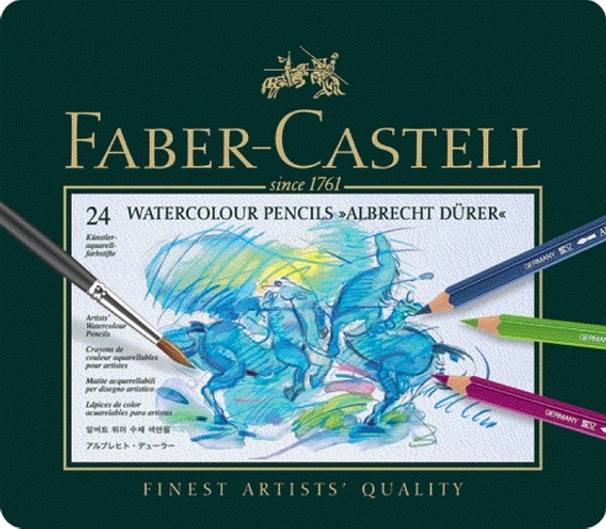 Faber Castell Aquarell-Farbstifte Albrecht Dürer 24er in