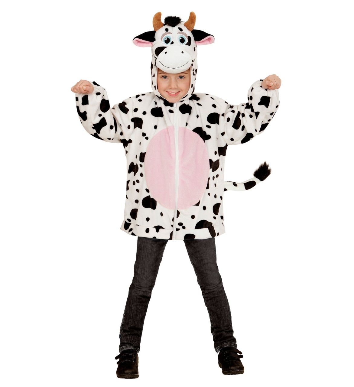 Kostüm Kuh Soft Plüsch Gr. 98 1-2 Jahre Kinderkostüm