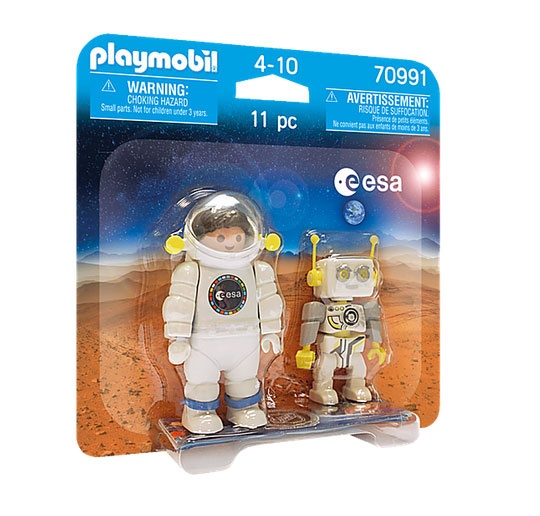 Playmobil 70991 Space DuoPack ESA Astronaut und ROBert