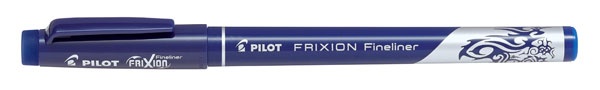 Pilot Frixion fineliner blau