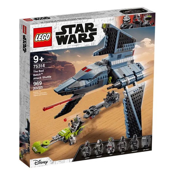 Lego Star Wars 75314 Angriffsshuttle aus The Bad Batch