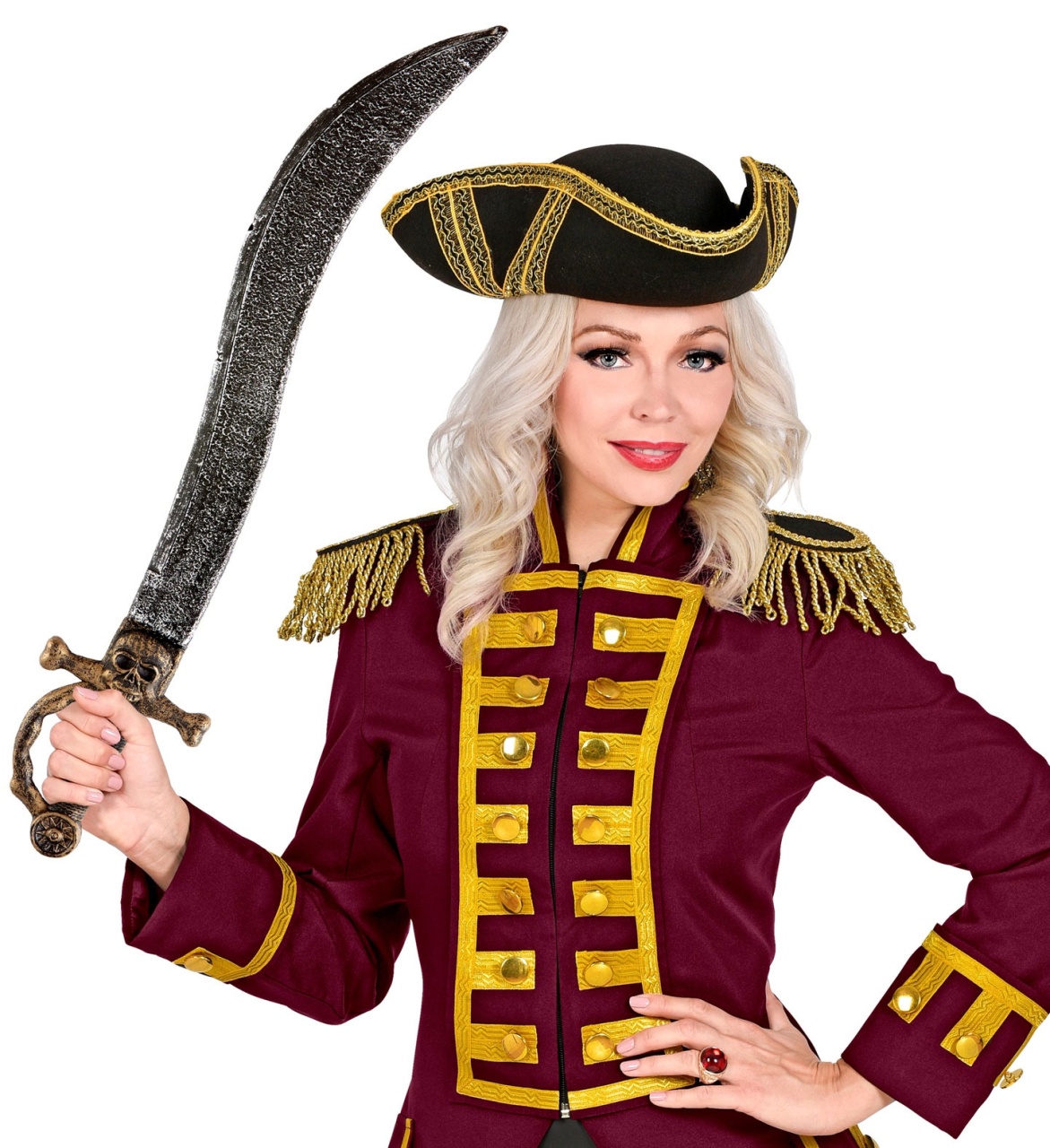 Kostüm-Zubehör Piratenschwert 73 cm