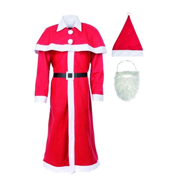 Kostüm Weihnachtsmann 5-tlg von Idena