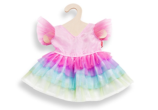Heless Puppenkleidung Kleid Regenbogenfee Gr. 28 - 35 cm