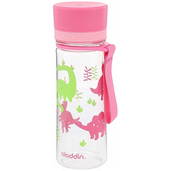 Trinkflasche aladdin 0,35l rosa mit Grafik Aveo