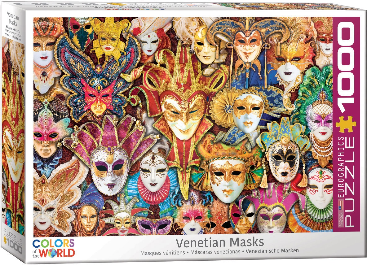 Eurographics Puzzle Venezianische Masken 1000 Teile