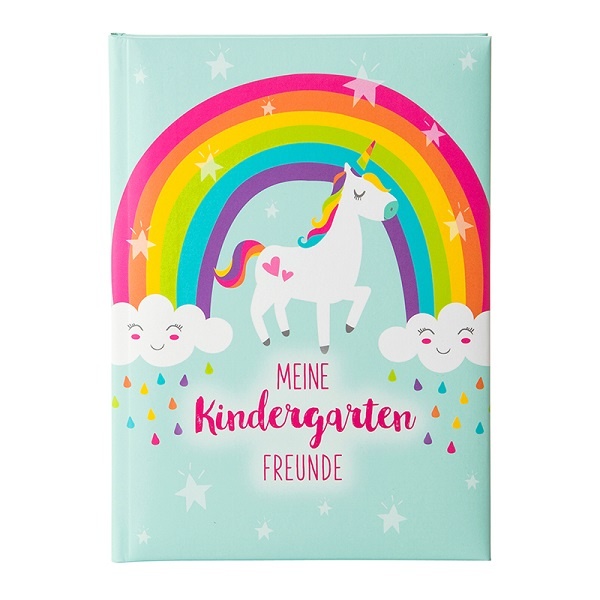 Goldbuch Kindergarten Freundebuch Glücklich