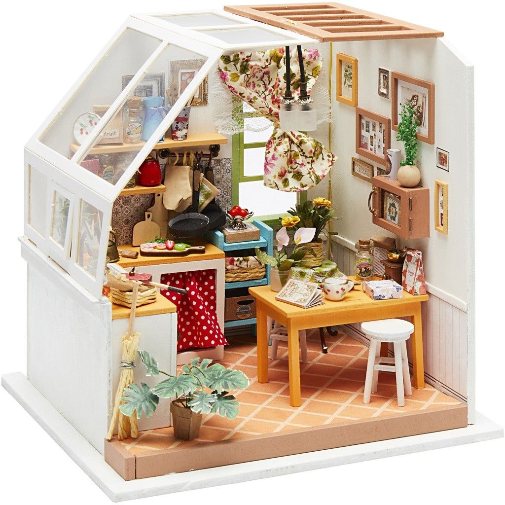 DIY Miniatur Zimmer Küche