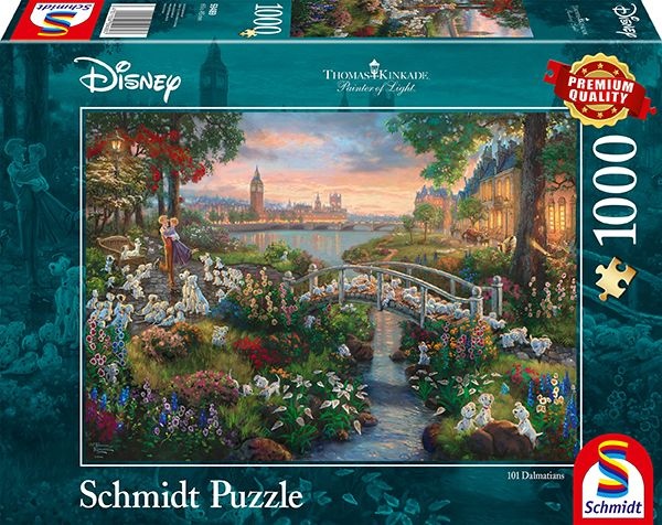 Schmidt Spiele Puzzle Disney 101 Dalmatiner 1000 Teile