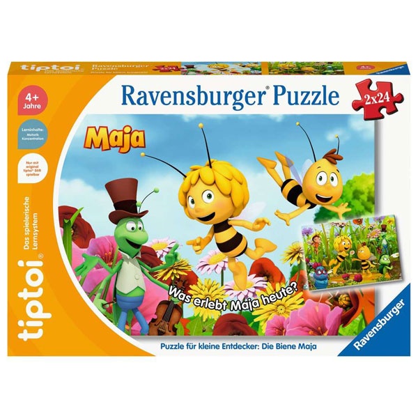 Ravensburger tiptoi Puzzle für kleine Entdecker Die Biene Ma