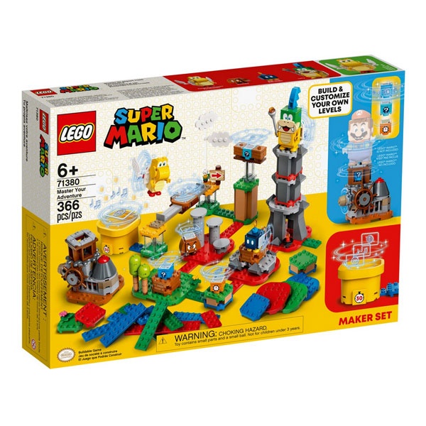 Lego Super Mario 71380 Baumeister-Set für eigene Abenteuer