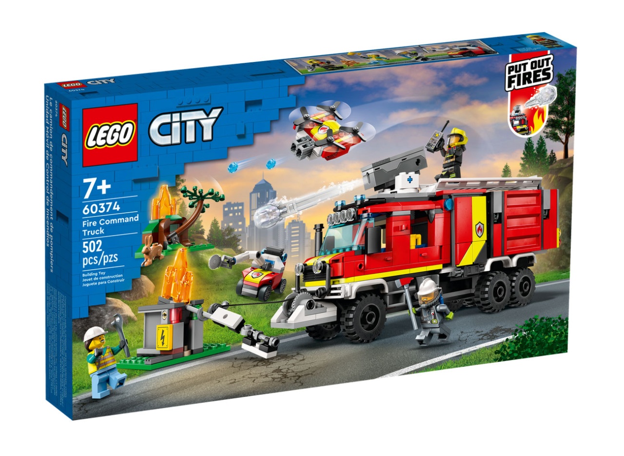 Lego City 60374 - Einsatzleitwagen der Feuerwehr