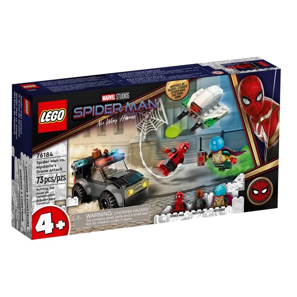 Lego Marvel Spiderman 76184  Mysterios Drohnenattacke auf Sp