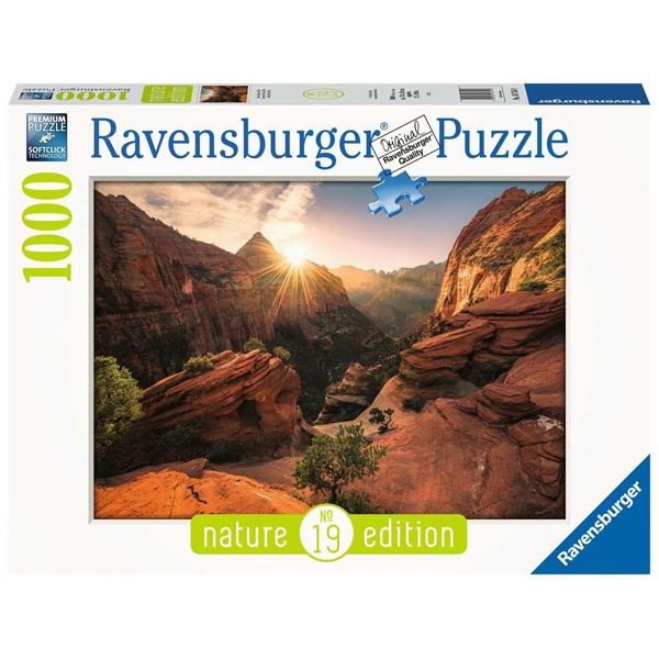 Ravensburger Puzzle Zion Canyon USA nature edition 1000Teile