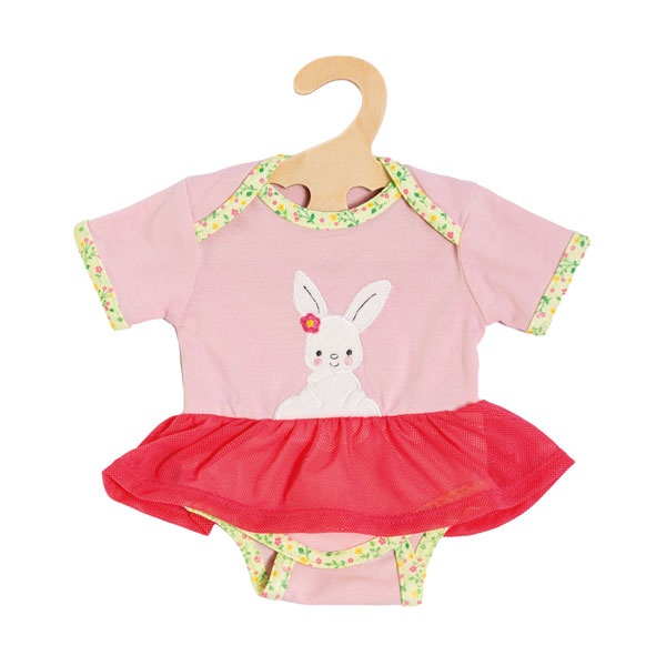Heless Puppenkleidung Body mit Tutu Bunny Lou 35 - 45 cm