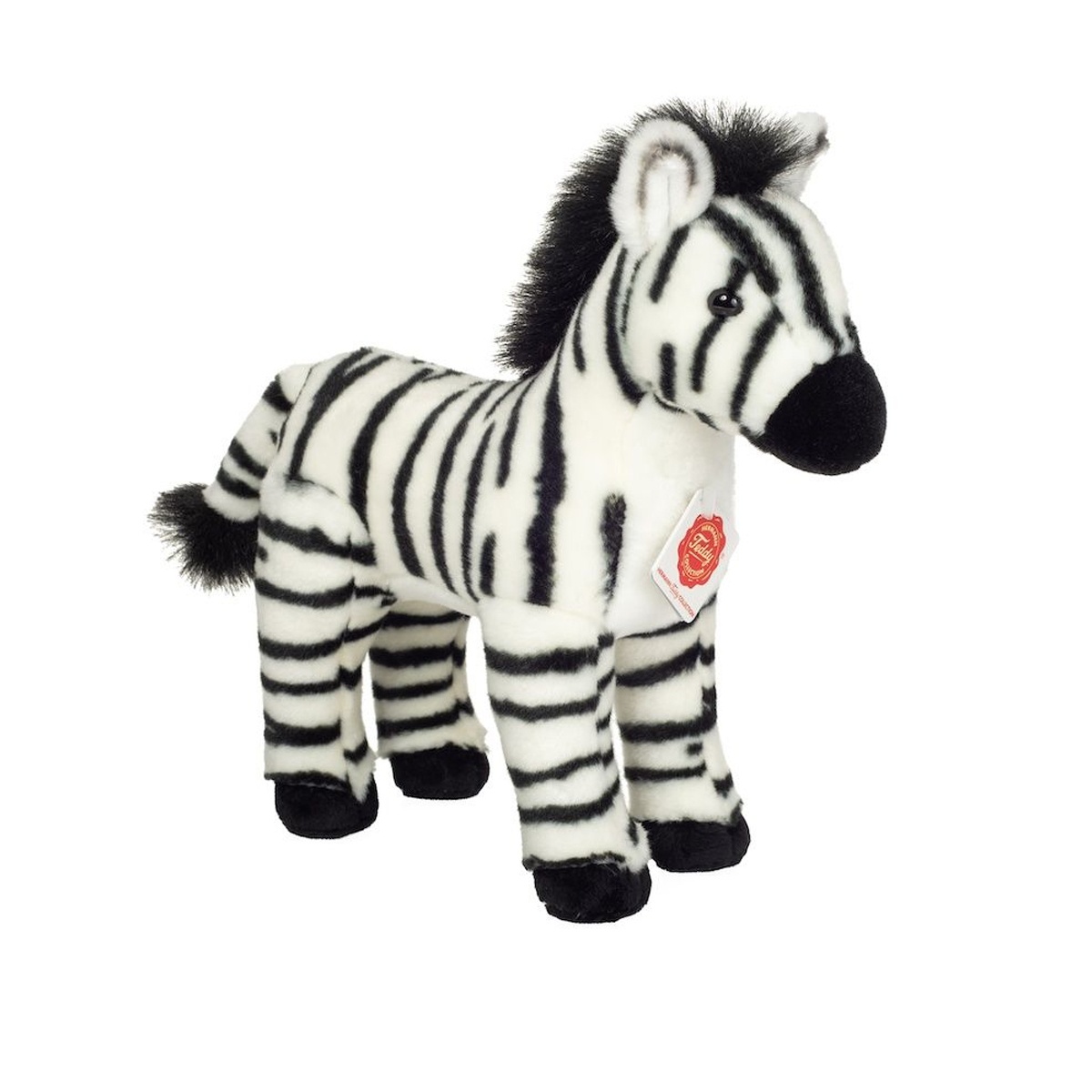 Teddy Hermann Zebra stehend 25 cm