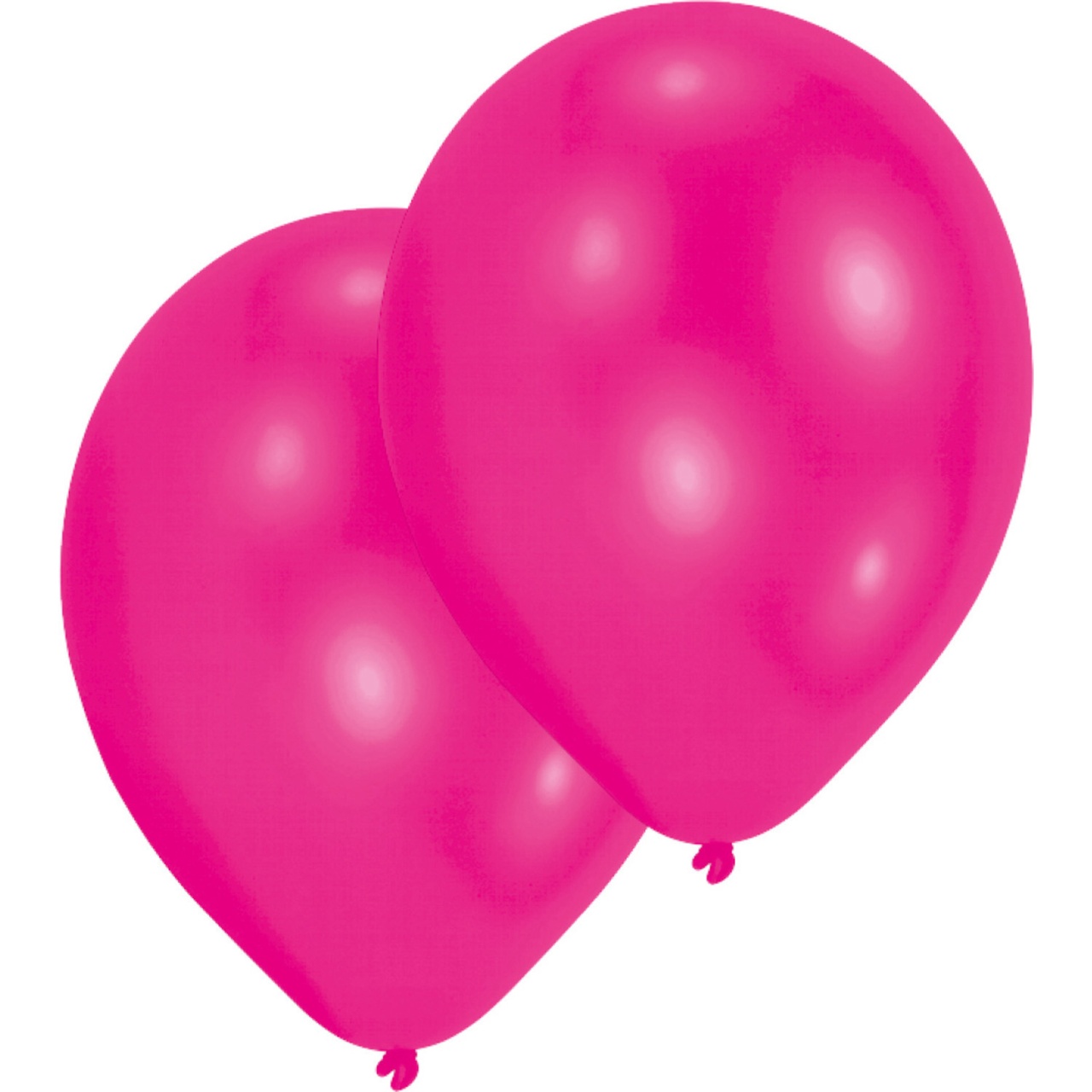 Luftballons pink 10 Stück