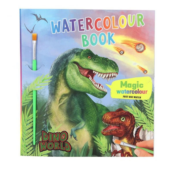 Dino World Watercolour Book von depesche