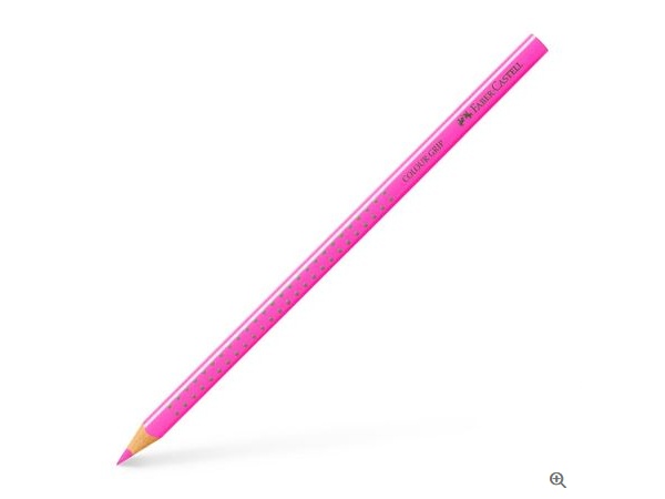 Faber Castell Buntstift Colour Grip neon pink