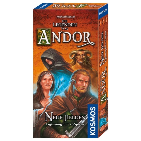Die Legenden von Andor Erweiterung - Neue Helden