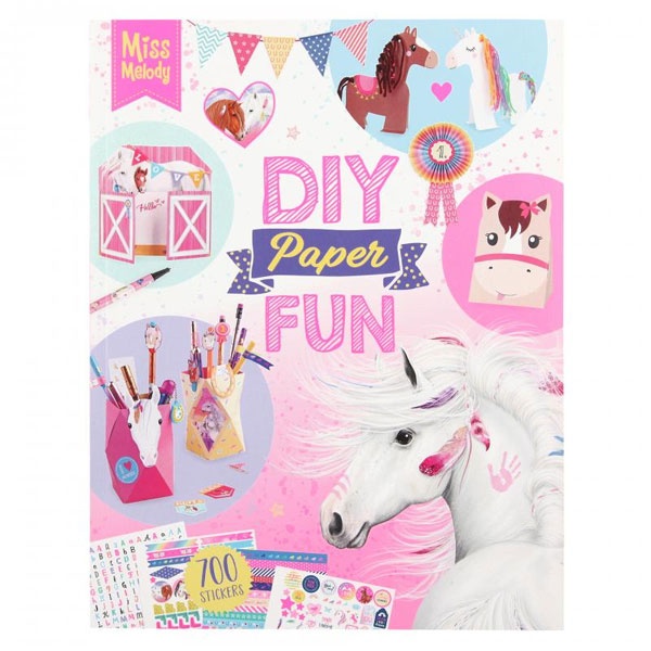 Miss Melody DIY Paper Fun Book