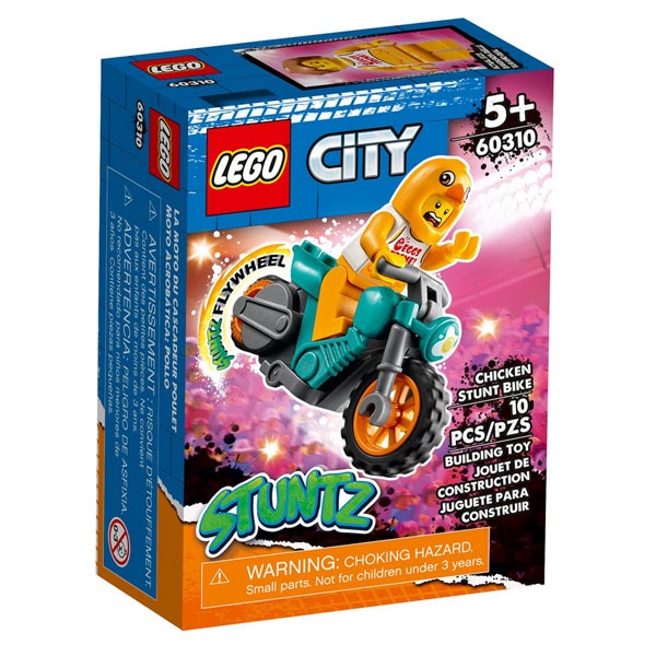 Lego City 60310 Maskottchen Stuntbike