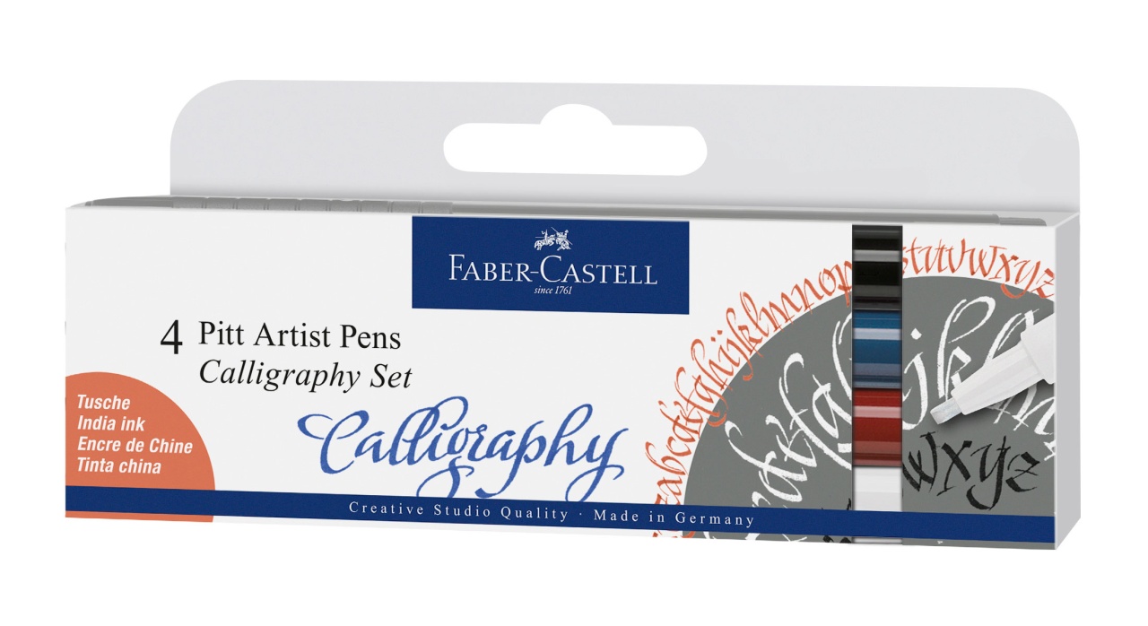 Faber Castell Tuschestift Pitt Artist Pen C 4x standard
