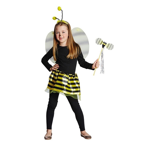 Kostüm-Zubehör Bienen Set Kinder Deluxe 4tlg.