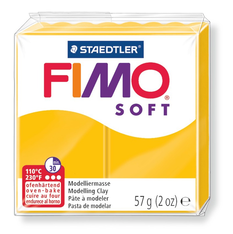 Staedtler Modelliermasse Fimo soft 57 g sonnengelb