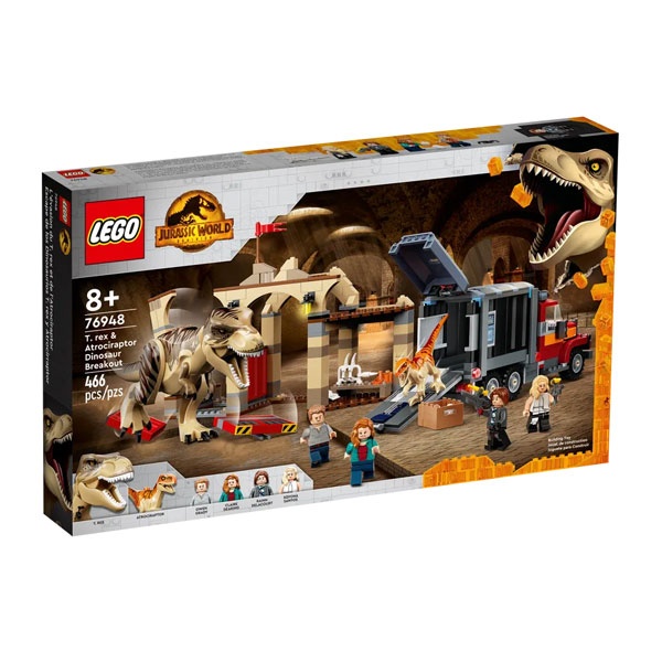 Lego Jurassic World 76948 Dinosaurier-Ausbruch