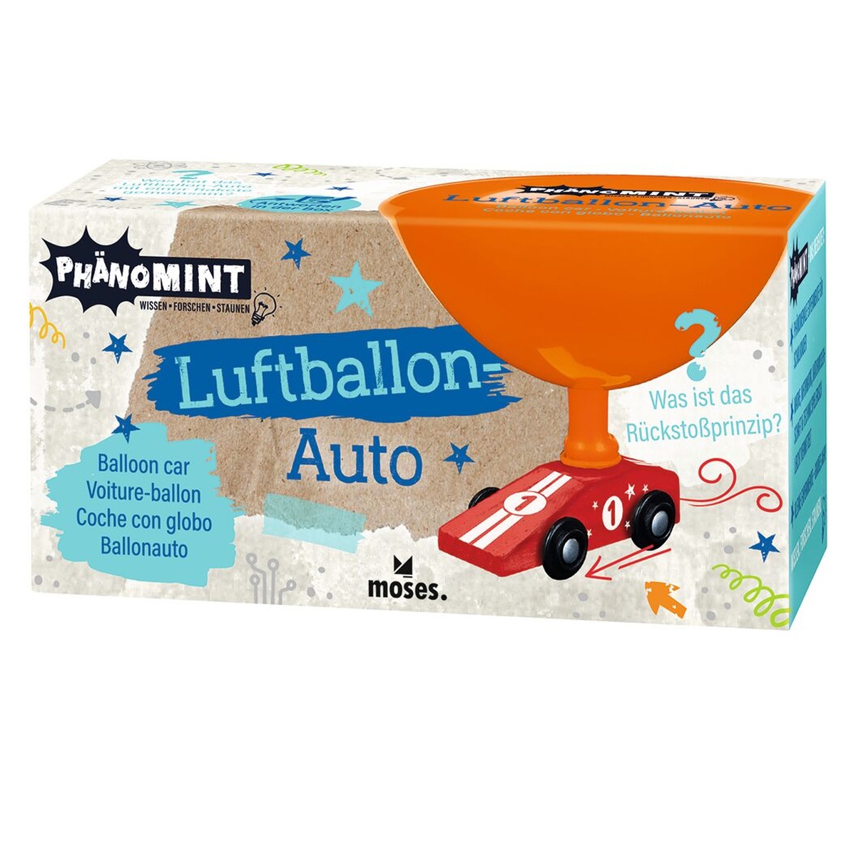 Luftballon-Auto, Phänomint von Moses