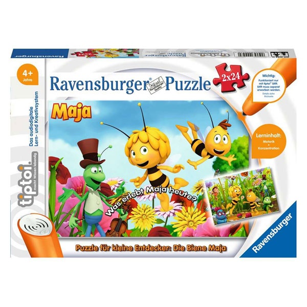 Ravensburger tiptoi Puzzle 2x24 Biene Maja