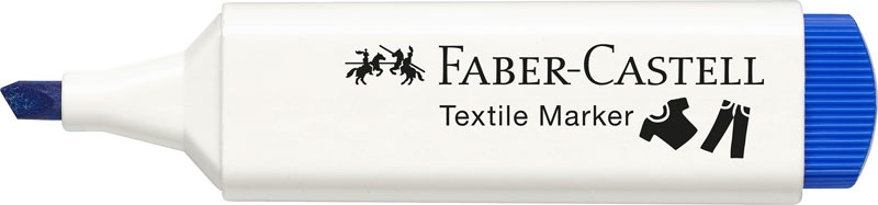 Faber Castell Textilmarker blau
