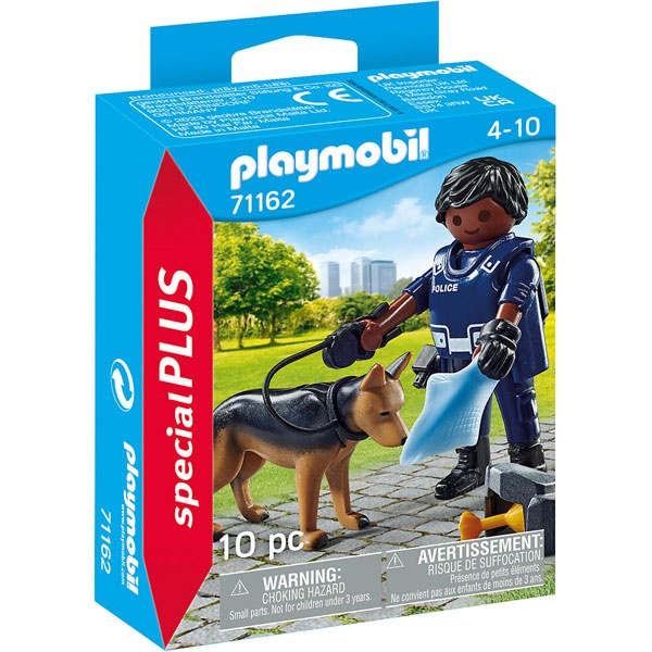 Playmobil 71162 Polizist mit Spürhund Special Plus