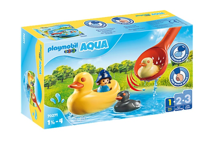 Playmobil 70271 1.2.3 Aqua Entenfamilie