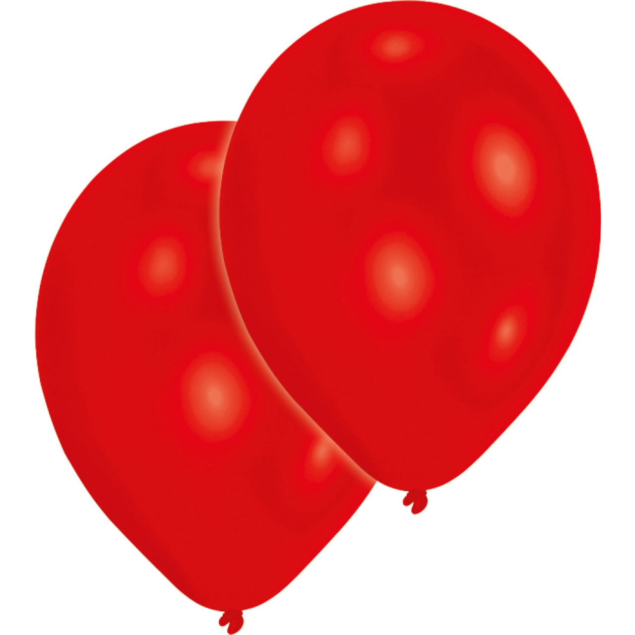 Latexballons 10 Stück rot