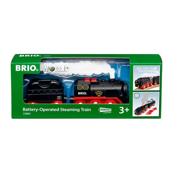 BRIO Batterie Dampflok mit Wassertank