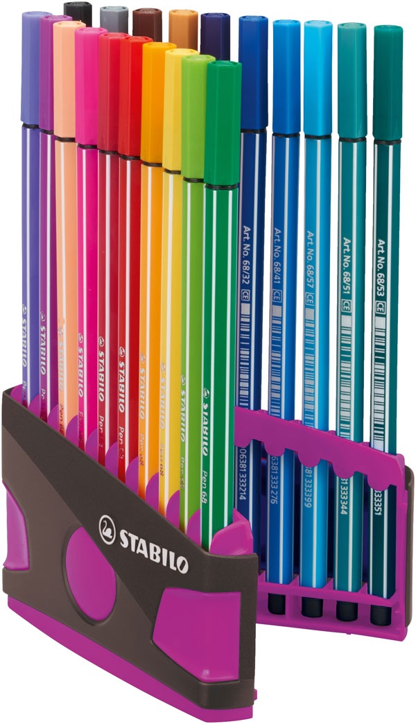 Stabilo Pen68 Color Parade ant/pink