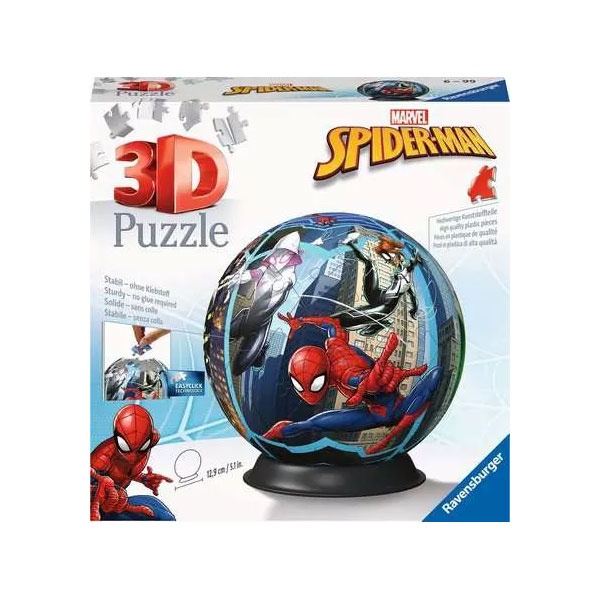 Ravensburger 3D Puzzle Ball Puzzle-Ball Spiderman