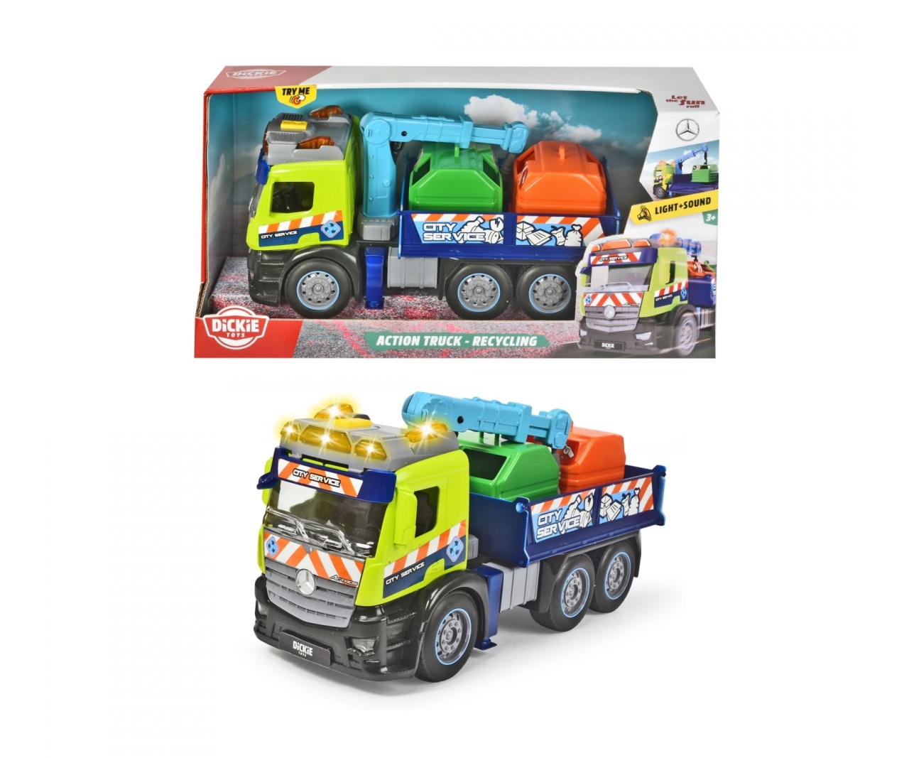 Action Truck - Recycling von Dickie Toys