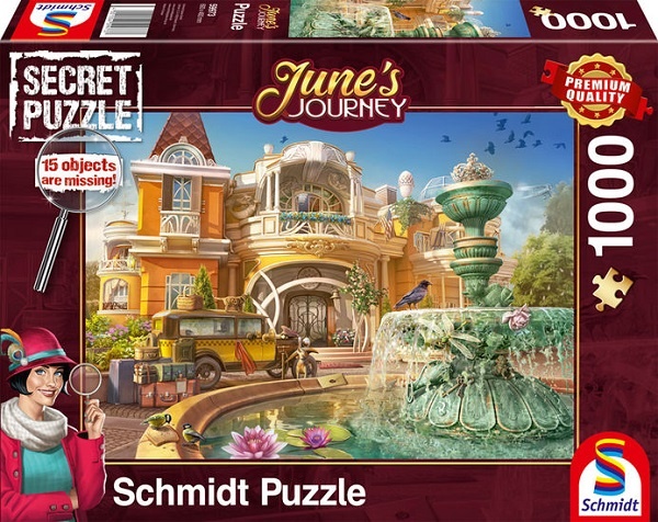 Schmidt Spiele Secret Puzzle June´s Journey Orchideenanwesen