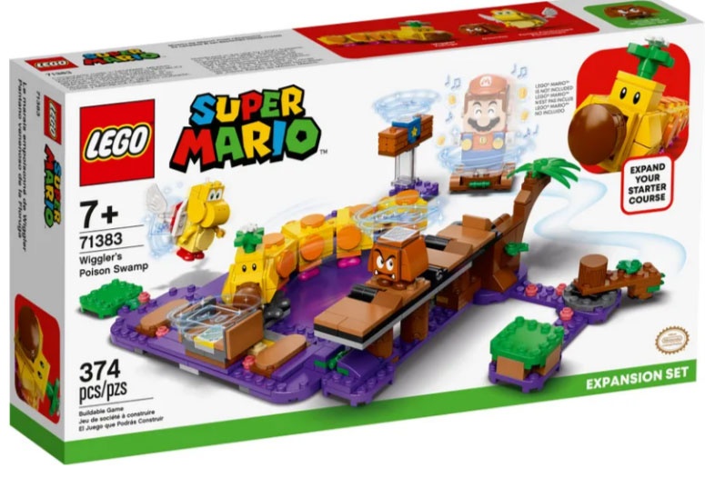 Lego Super Mario 71383 Wigglers Giftsumpf
